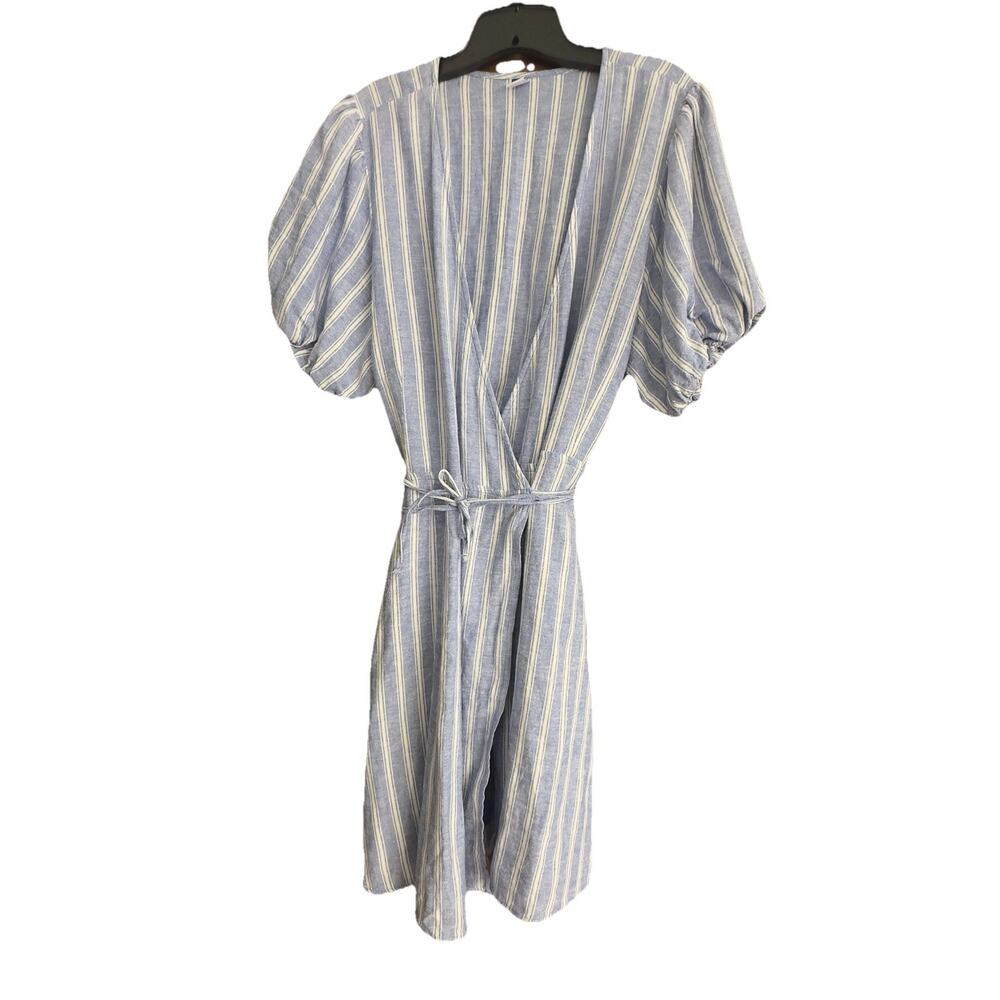 Old Navy XXL Maxi Wrap Dress Bohemian Beachy Nautical Garden